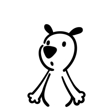 Dog Love Sticker