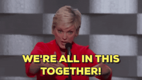 Were All In This Together Election 16 Gif By Democratic National Convention Find Share On Giphy