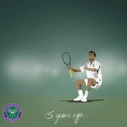 animation winning GIF by Wimbledon