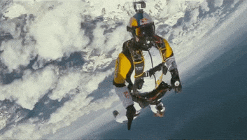 awesome skydiving GIF by Red Bull