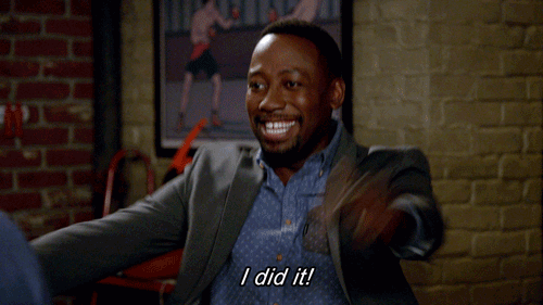 Excited Lamorne Morris By New Girl Find And Share On Giphy