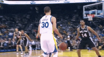steph curry crossover GIF by NBA