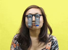 becky chung droopy eyes GIF by Originals