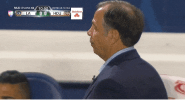 bruce arena thinking face GIF by LA Galaxy