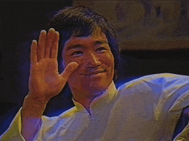 Bruce Lee Wave GIF by vhspositive