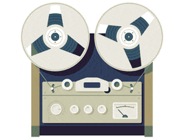 sextape tape reel editor recorder GIF