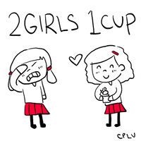 2 girls GIF by Christina Lu