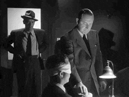interrogate murder my sweet GIF by Warner Archive