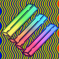 optical illusions color cycle GIF by Xenoself