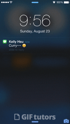 iphone texts by GIF tutors