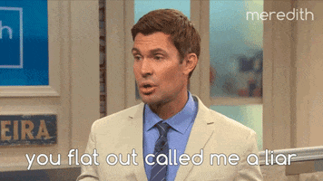 liar jeff lewis GIF by The Meredith Vieira Show