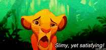 foghina satisfying lion king slimy GIF