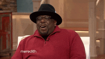 Happy Cedric The Entertainer GIF by The Meredith Vieira Show