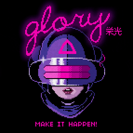 valenberg animation gif pixelart cyberpunk GIF