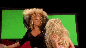 punch slap GIF by RuPaul's Drag Race