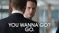 go harvey specter GIF by Suits