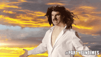 Flula Borg Fabio GIF by Party Fun Times with Taryn