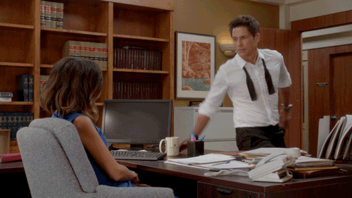 Mad Rob Lowe GIF by The Grinder - Find & Share on GIPHY