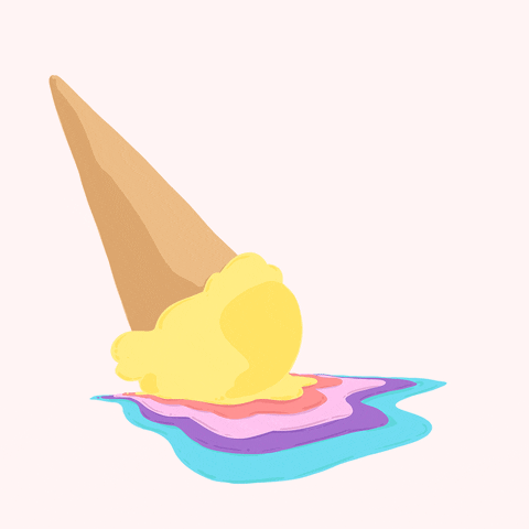 melting ice cream GIF by Popsicle Illusion