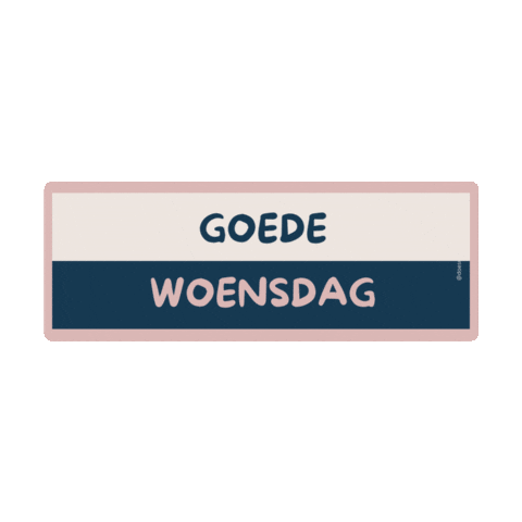 Woensdag Sticker by DOE Support