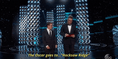 oscars 2017 the oscar goes to hacksaw ridge GIF by The Academy Awards