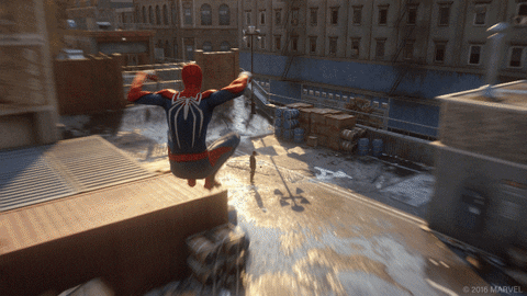Image result for gif spiderman ps4