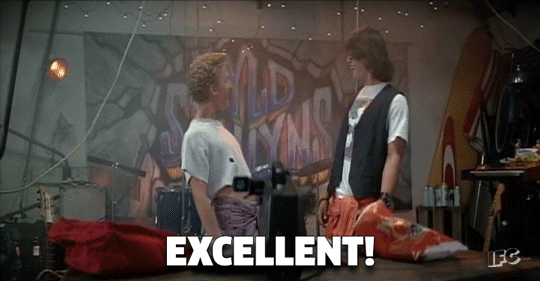Bill And Ted 80S GIF by IFC - Find & Share on GIPHY