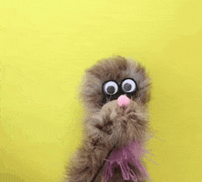 puppet laughing GIF by Hazelnut Blvd