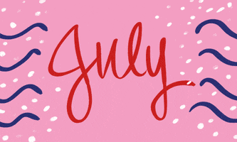 july GIF by Denyse®