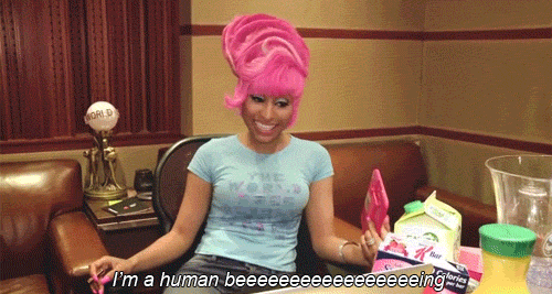 human nicki minaj GIF