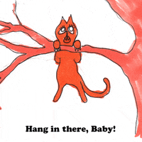 sad hang in there GIF by Amber McCall