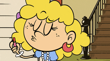 the loud house lipstick GIF by Nickelodeon
