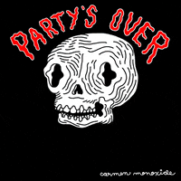 party skull GIF by Carmen Monoxide