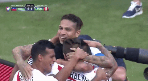Celebrate Paolo Guerrero GIF by Univision Deportes - Find & Share on GIPHY