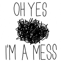 Im A Mess GIF by LookHUMAN