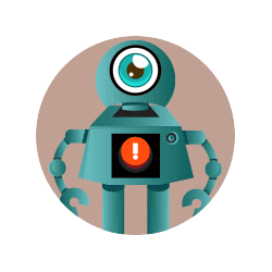 Robot Android Sticker