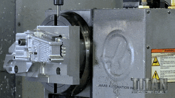 manufacturing mill GIF by TITANS of CNC
