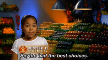 fox peyton had the best choices GIF by MasterChef Junior