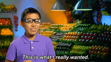 this is what i wanted dream come true GIF by MasterChef Junior