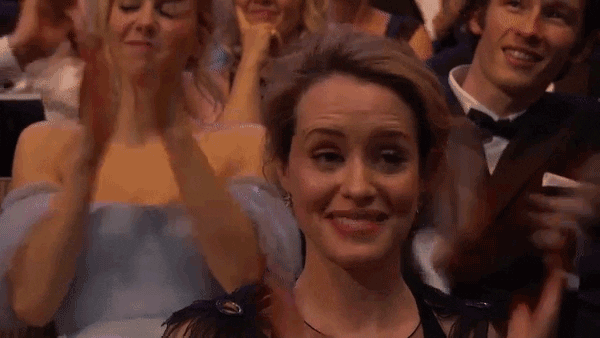 Happy The Crown GIF by BAFTA - Find & Share on GIPHY