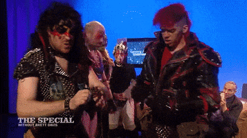 heavy metal christmas GIF by The Special Without Brett Davis