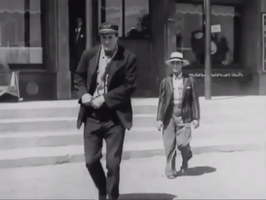 Buster Keaton Wind GIF