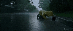drain raining GIF by IT Movie