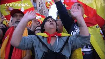 catalonia GIF by euronews