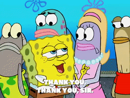 Episode 2 Thank You Sir GIF by SpongeBob SquarePants