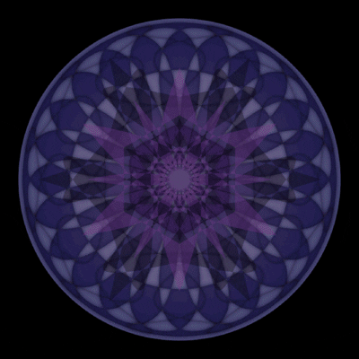Moon Mandalas Mobile App trippy psychedelic pretty dark GIF