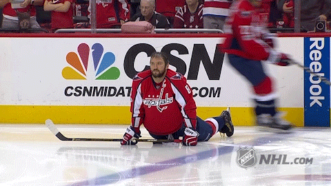 Stretching Washington Capitals GIF by NHL - Find & Share on GIPHY