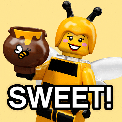 sweet honey GIF by LEGO