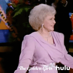 Golden Girls Flirting GIF by HULU - Find & Share on GIPHY