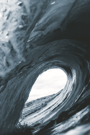 barrel ocean photography GIF by Evan Hilton